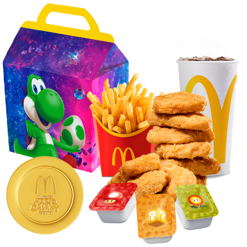 Meniu Chicken McNuggets 9buc. Mario Galaxia Filmul